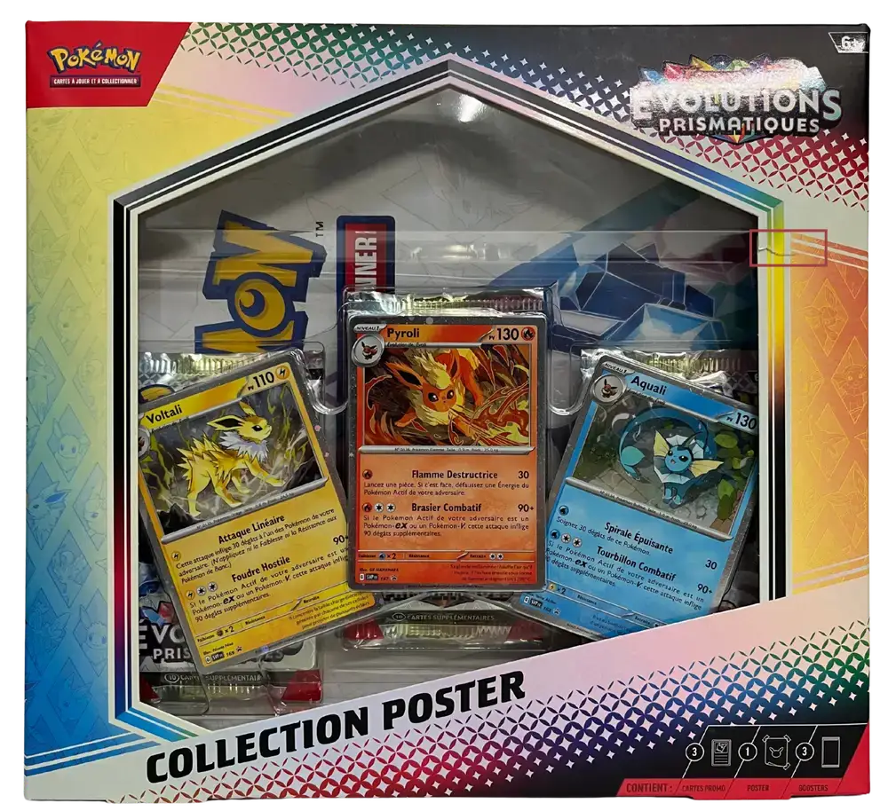Coffret Collection Poster EV8.5 Evolutions Prismatiques