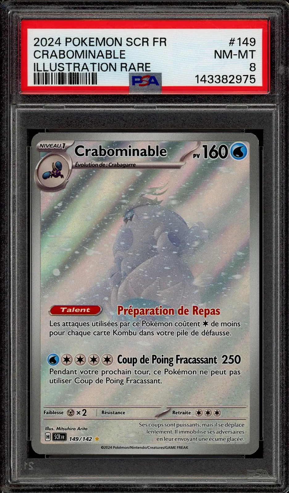 PSA 8 Crabominable