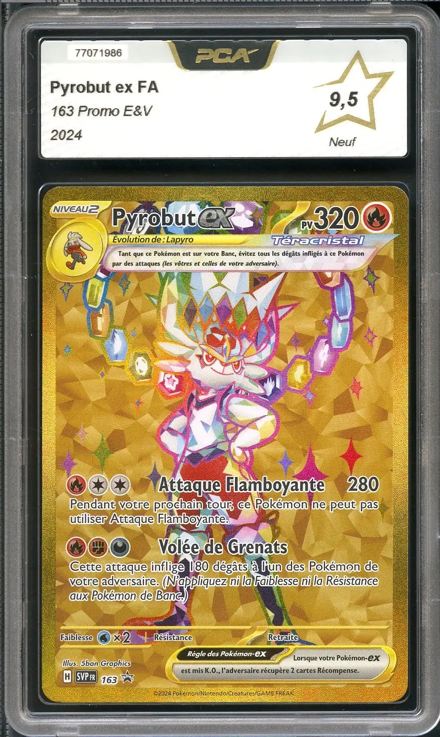 PCA 9.5 Pyrobut Ex Gold