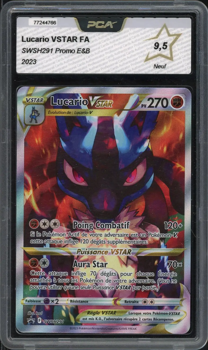PCA 9.5 Lucario VStar