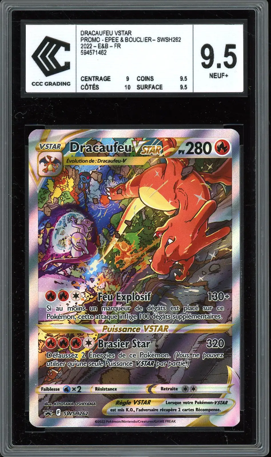 CCC 9.5 Dracaufeu VStar