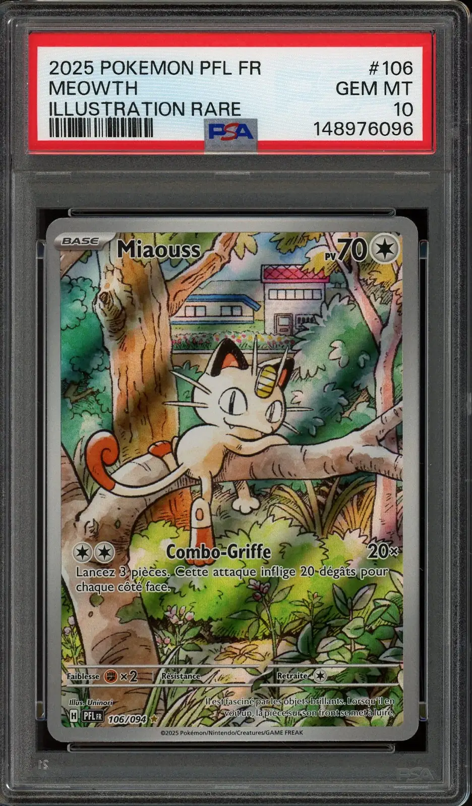 PSA 10 Miaouss