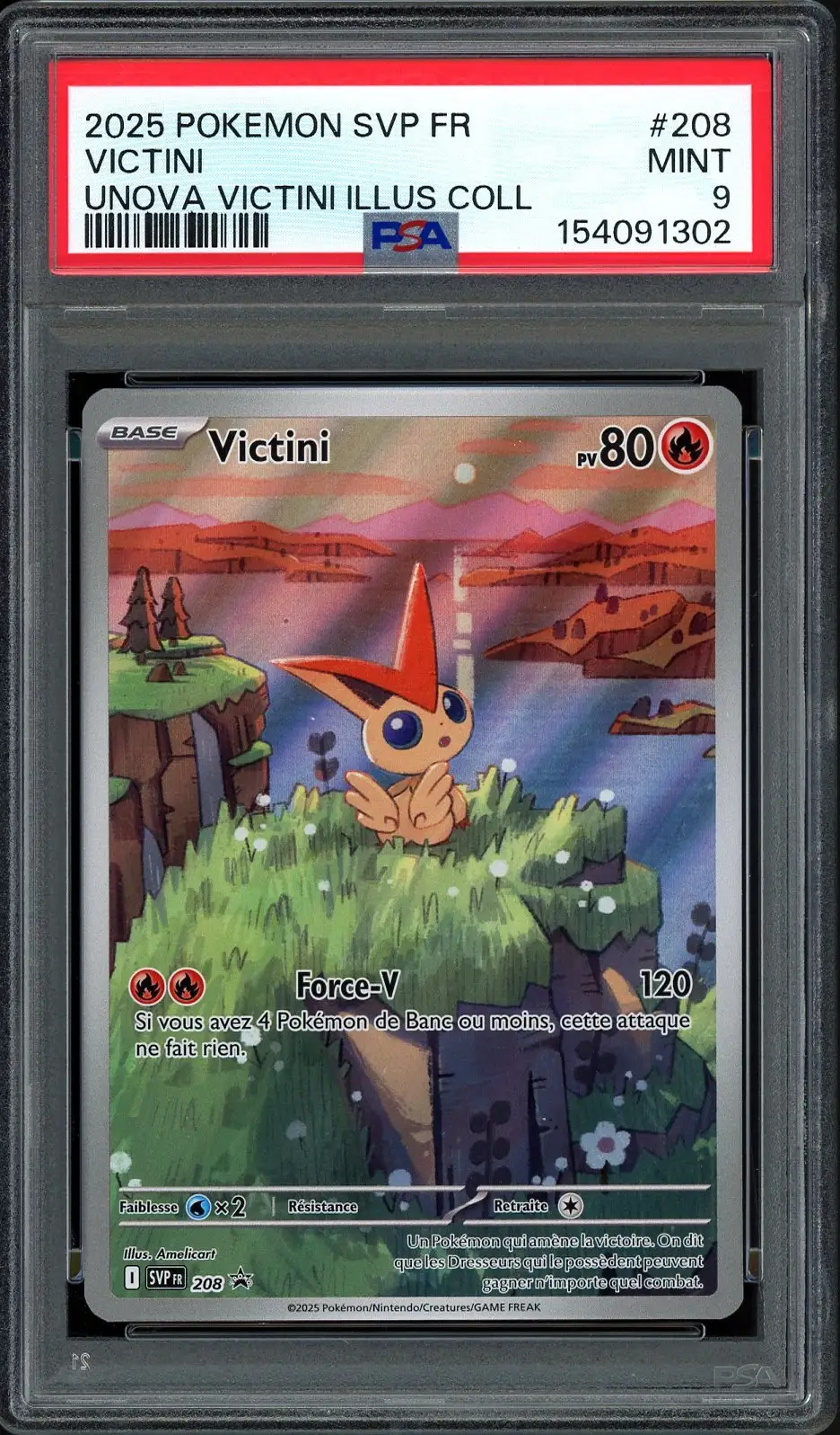 PSA 9 Victini