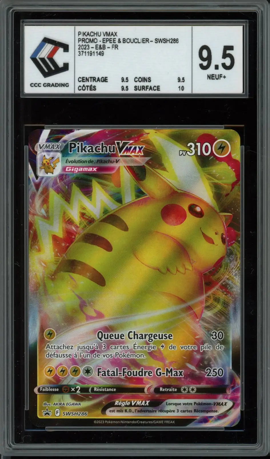 CCC 9.5 Pikachu VMax