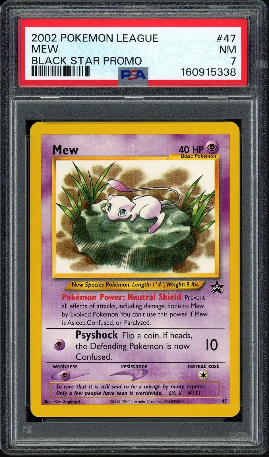 PSA 7 Mew