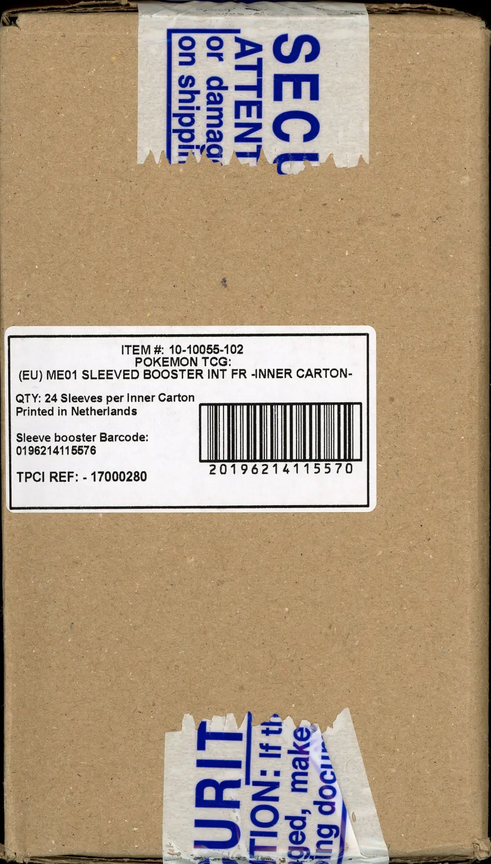 Case Boosters Blisters ME1 Méga-Evolution