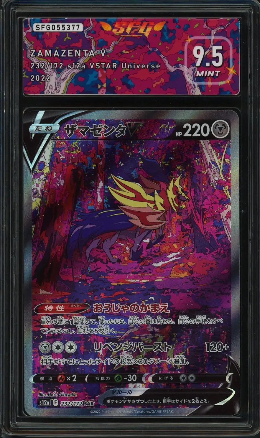 SFG 9.5 Zamazenta V