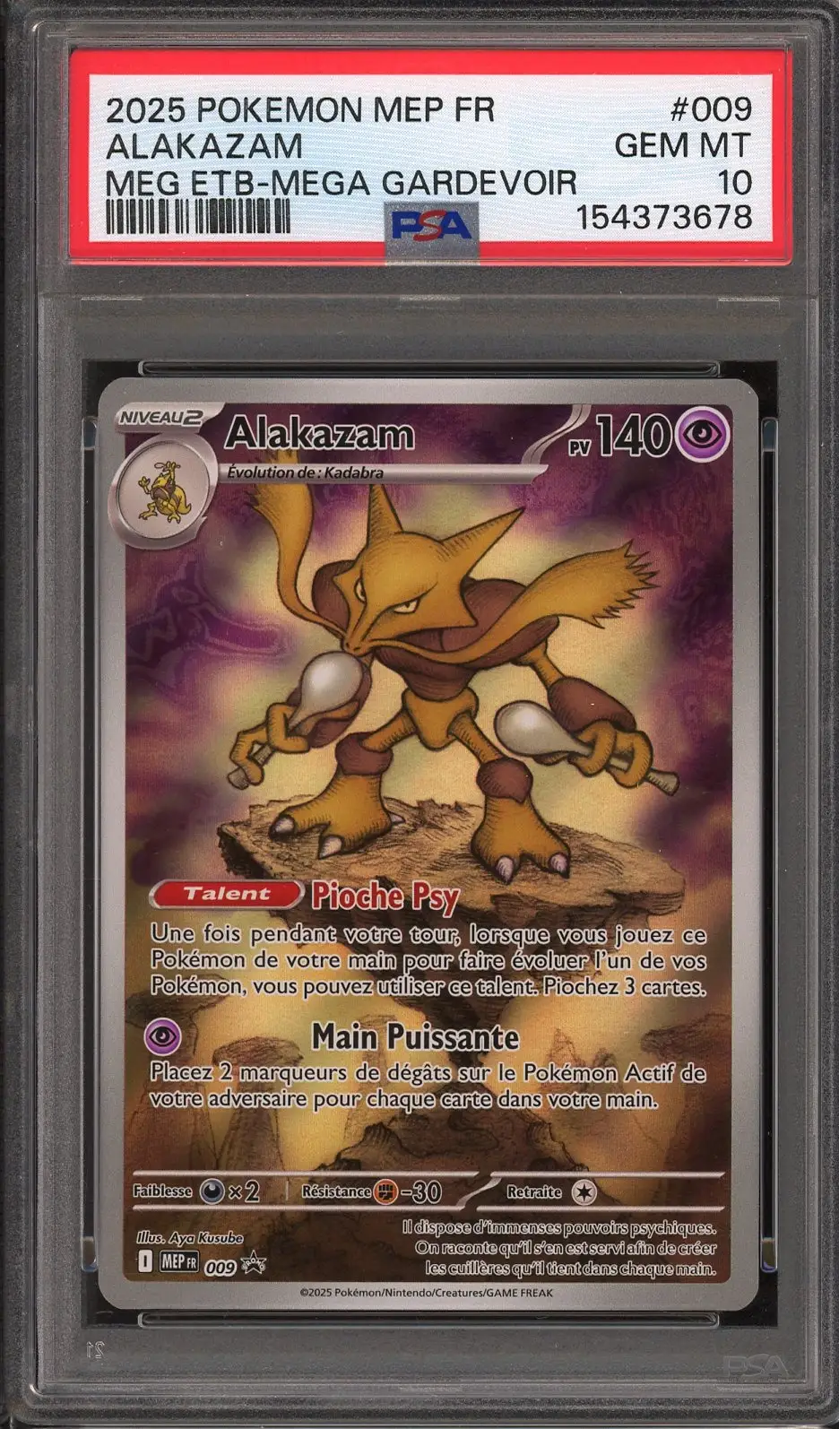PSA 10 Alakazam