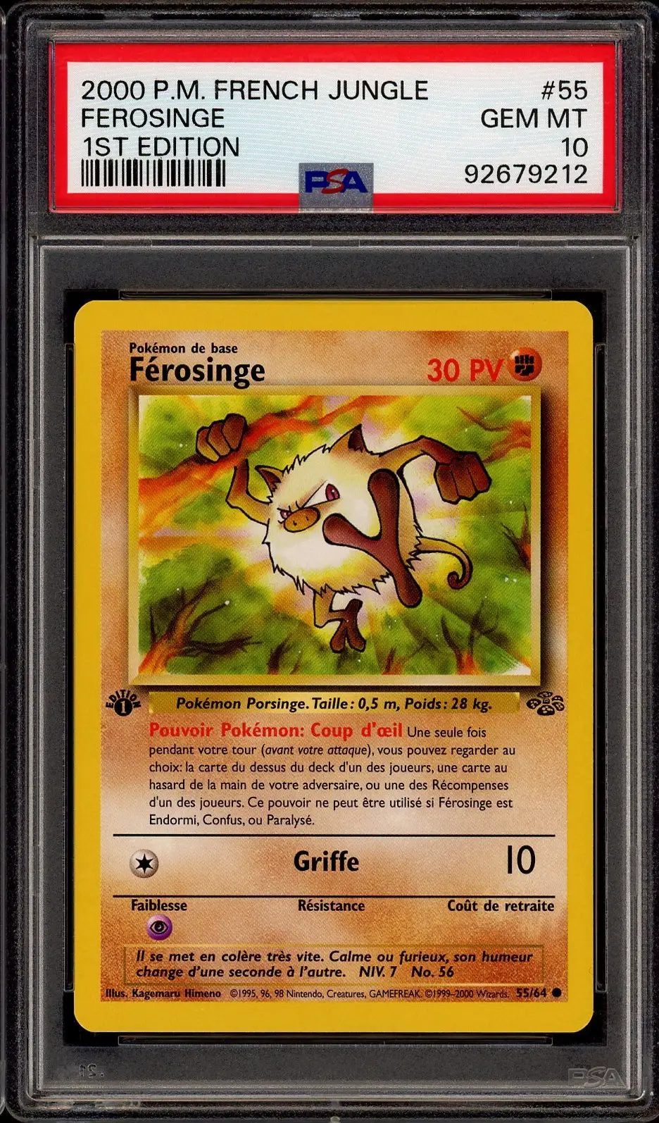 PSA 10 Férosinge
