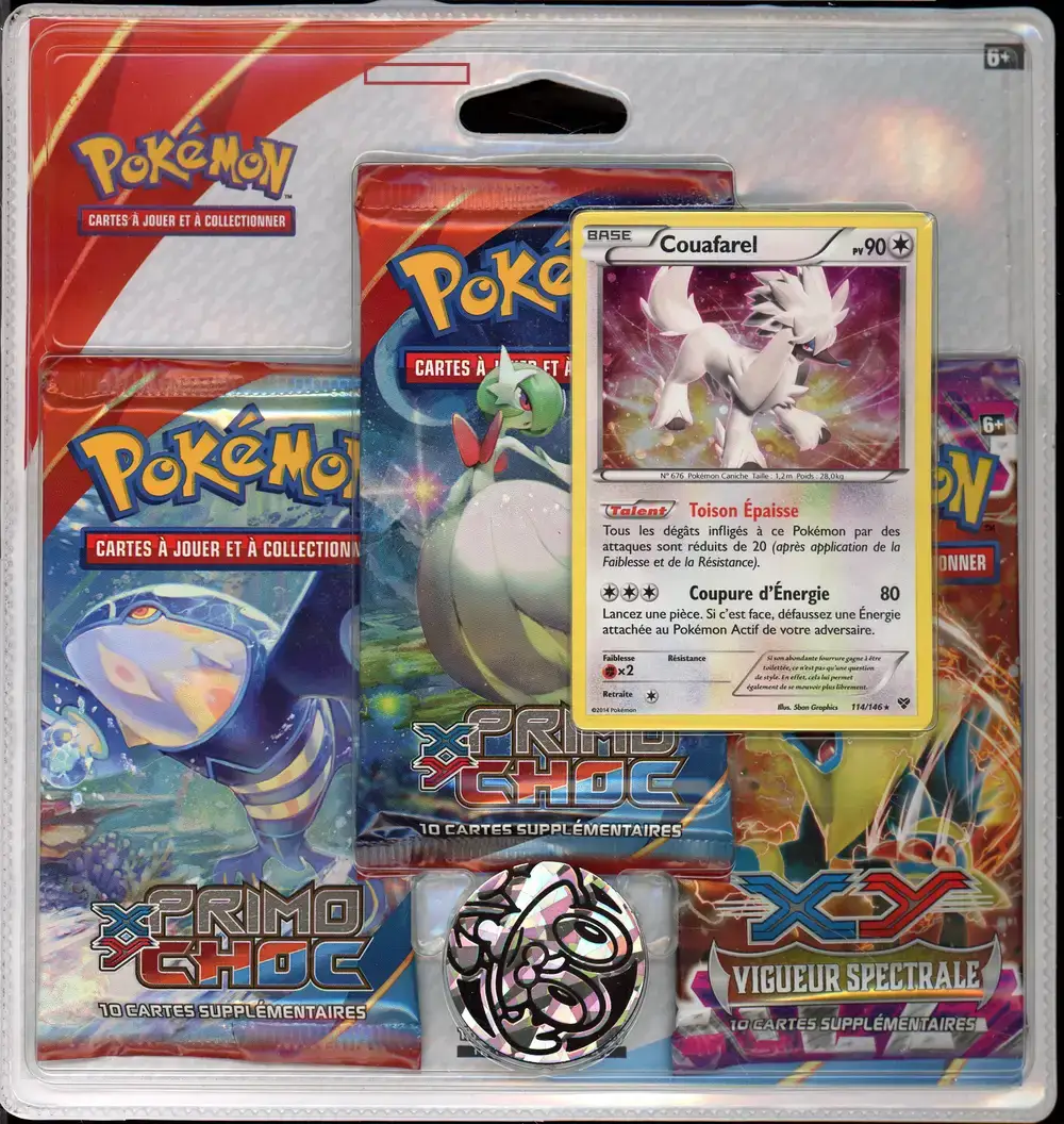 Tripack XY Primo Choc & XY Vigueur Spectrale