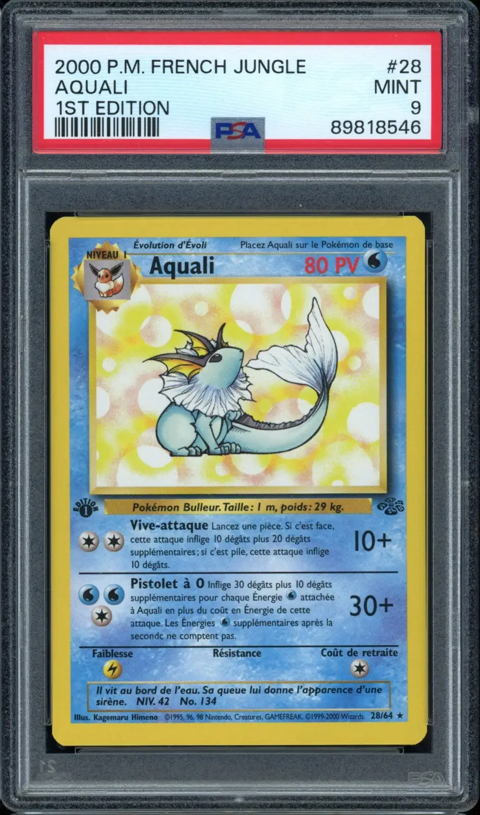 PSA 9 Aquali