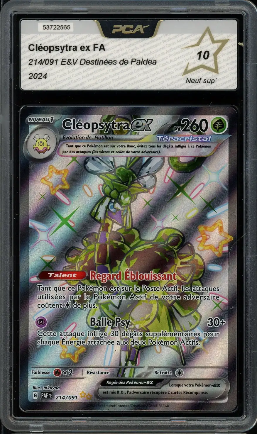 PCA 10 Cléopsytra Ex