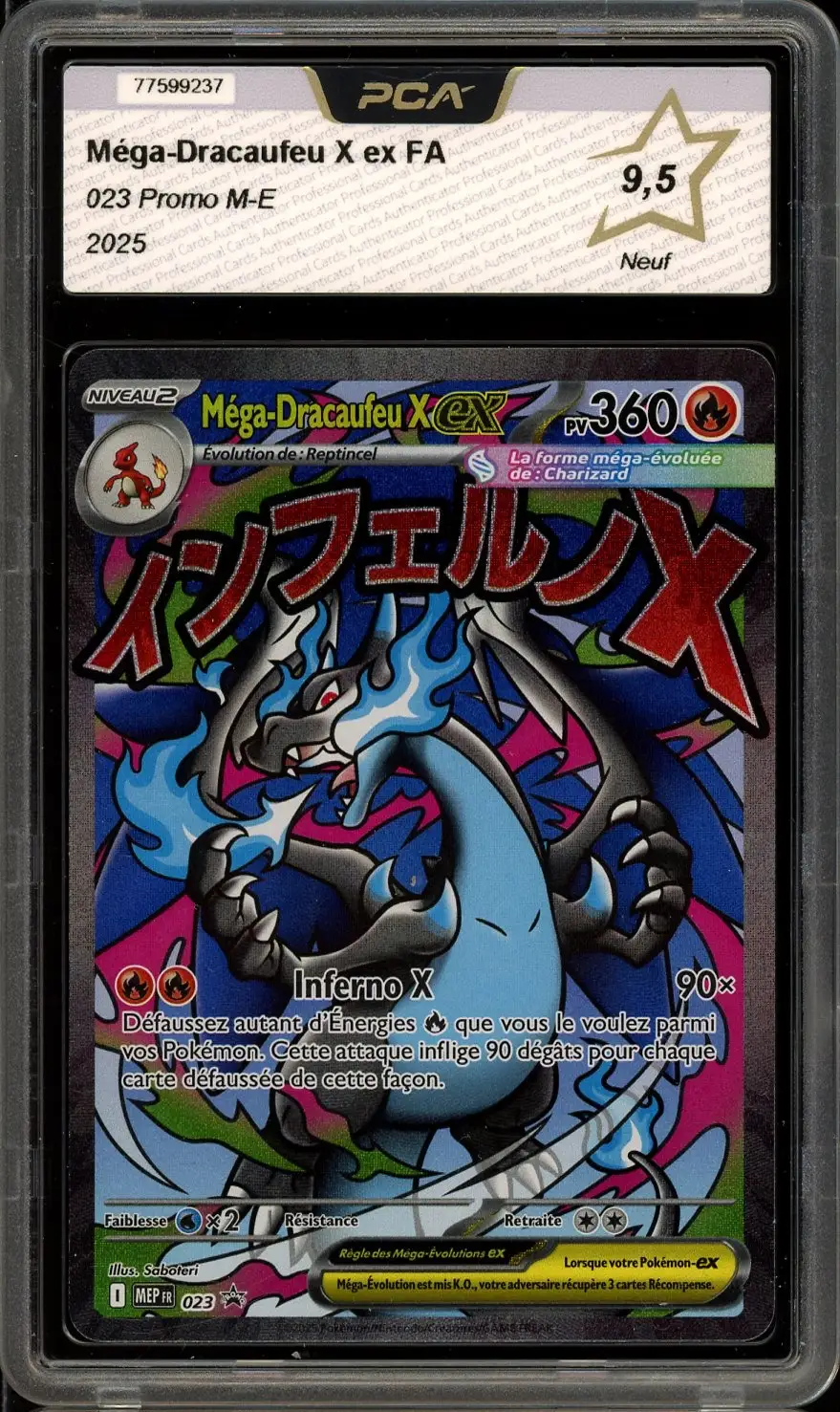 PCA 9.5 Méga-Dracaufeu X Ex