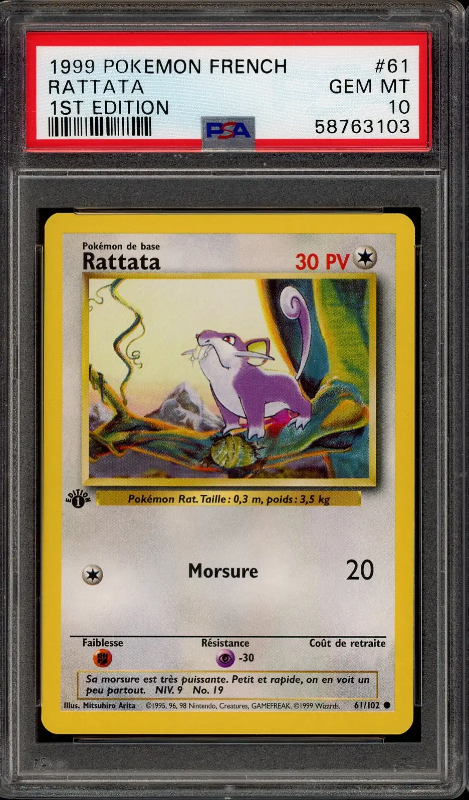 PSA 10 Rattata