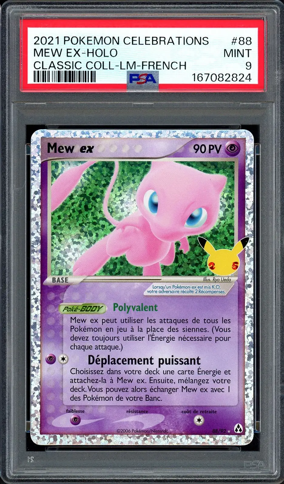 PSA 9 Mew Ex