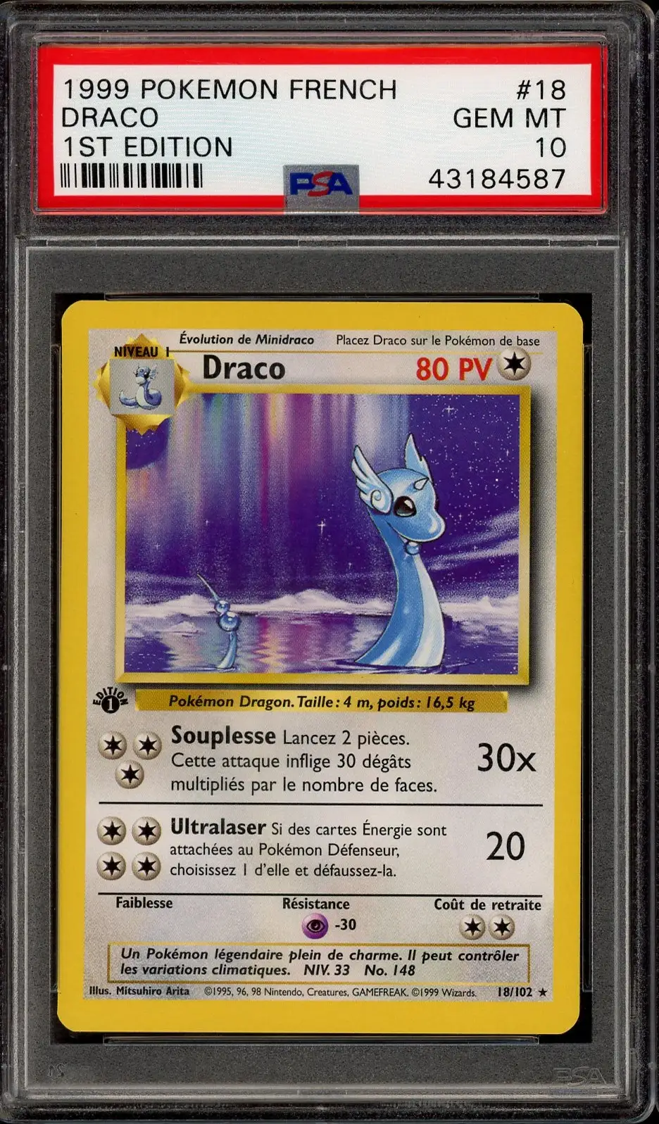 PSA 10 Draco