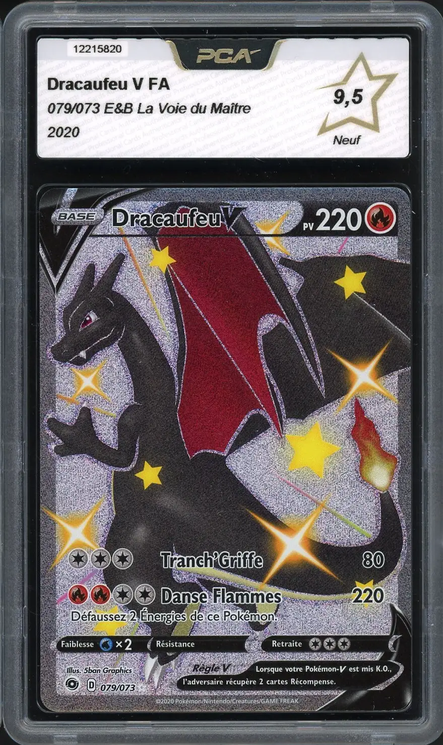 PCA 9.5 Dracaufeu V Shiny