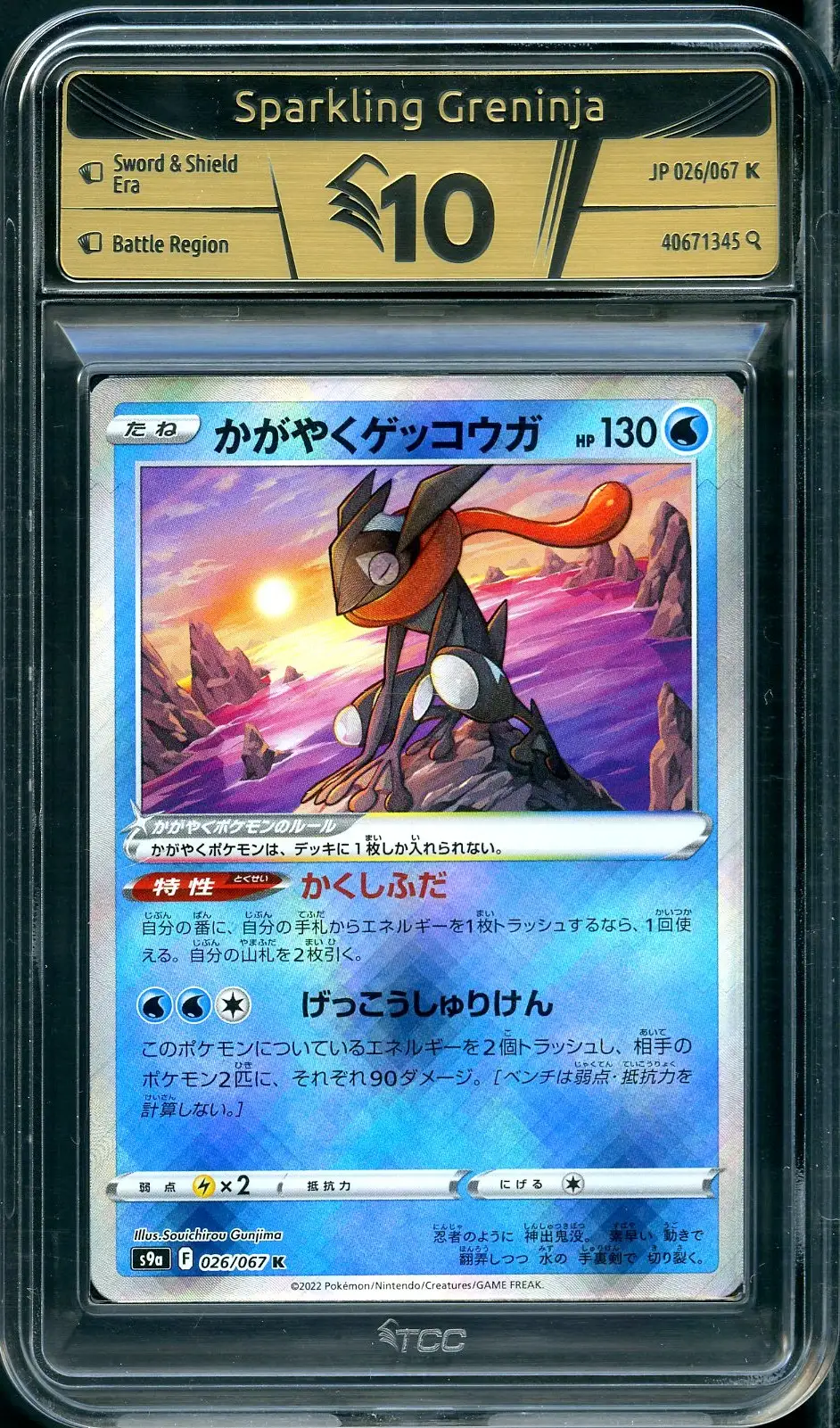 TCC 10 Radiant Greninja