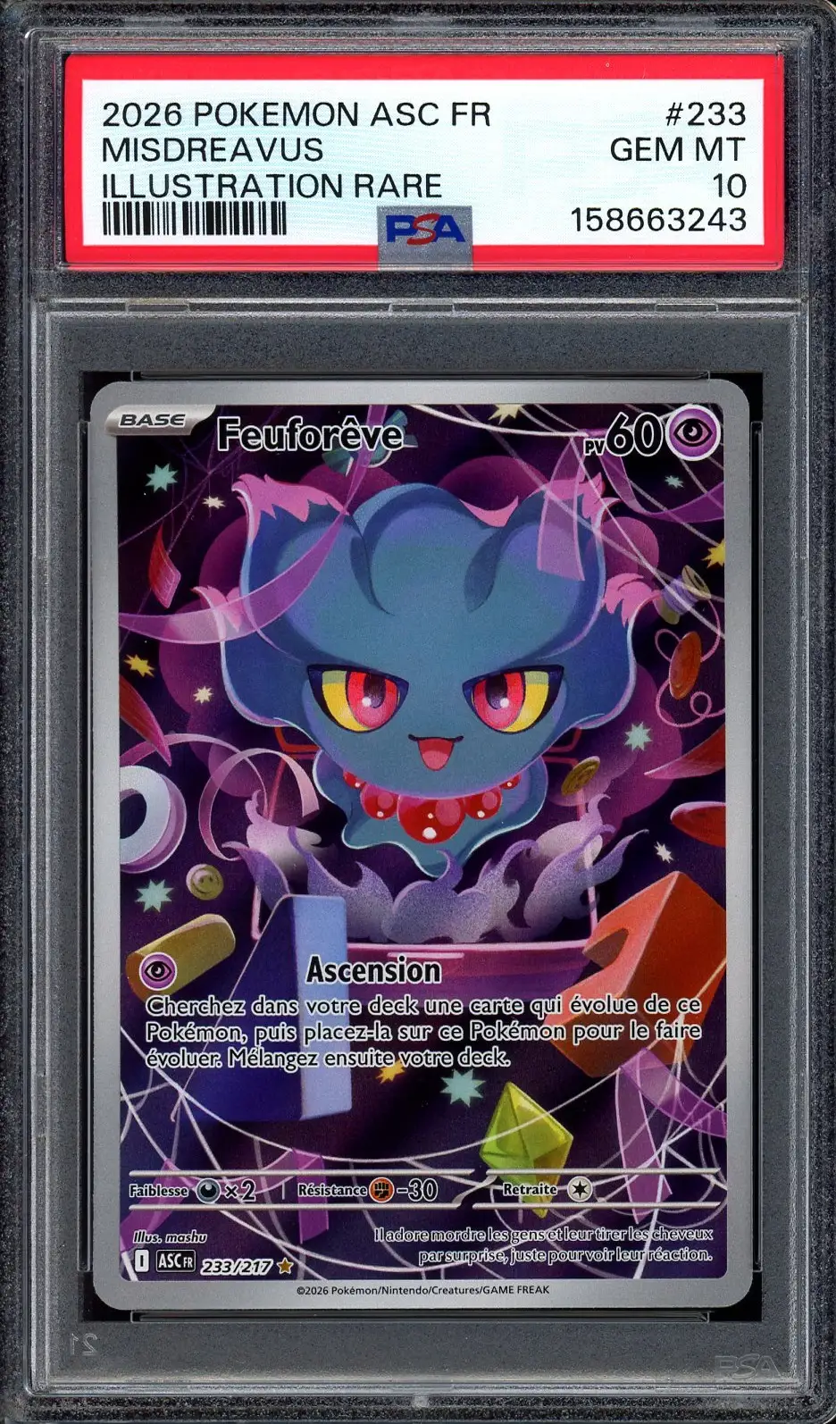 PSA 10 Feuforêve