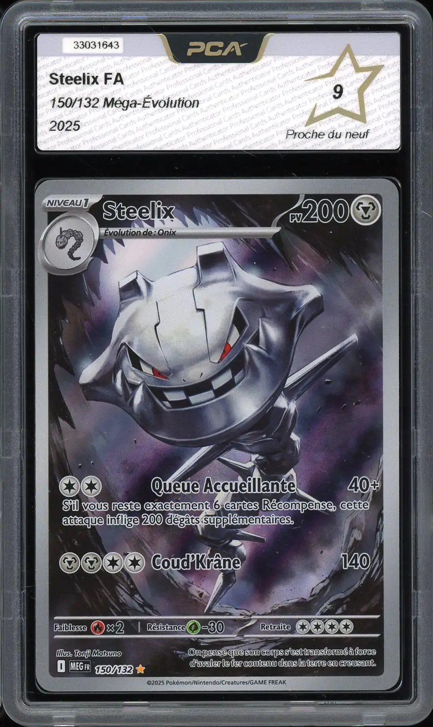 PCA 9 Steelix