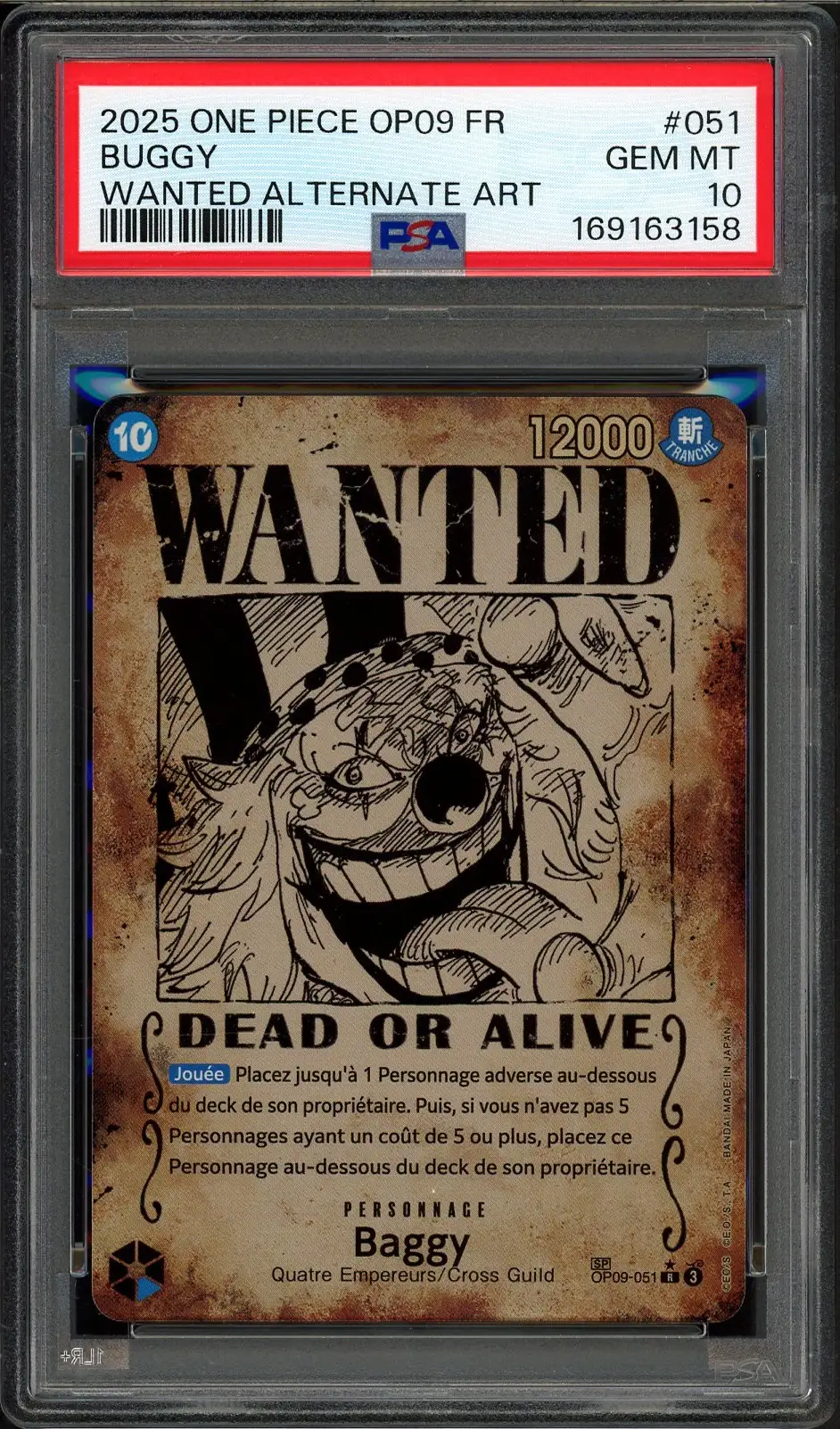 PSA 10 Baggy