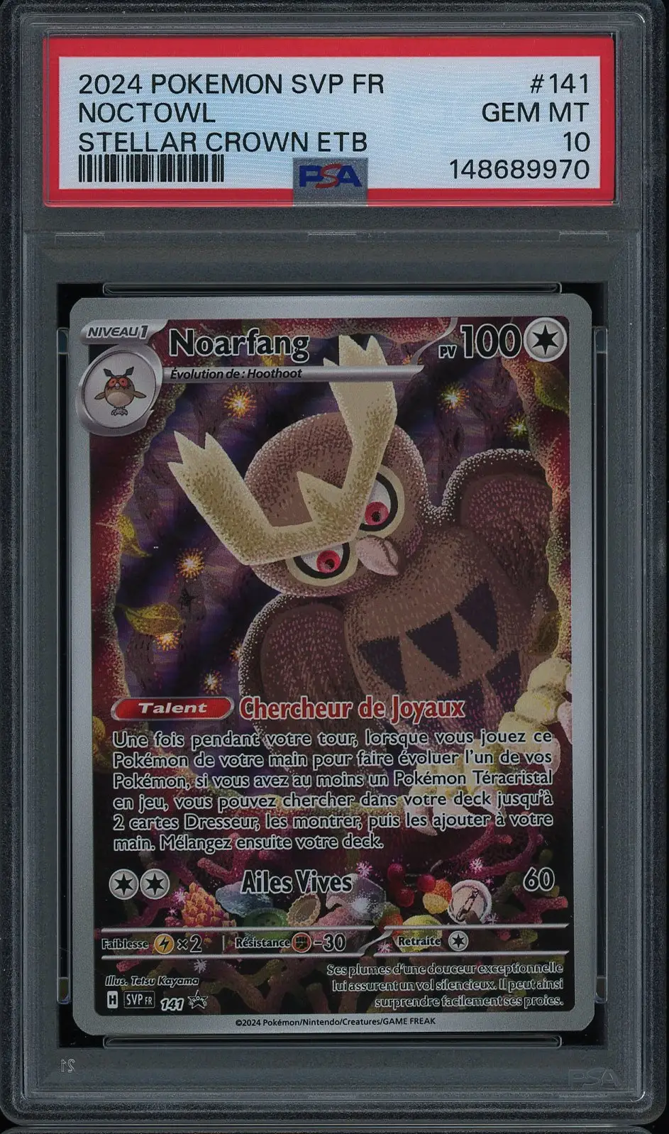 PSA 10 Noarfang