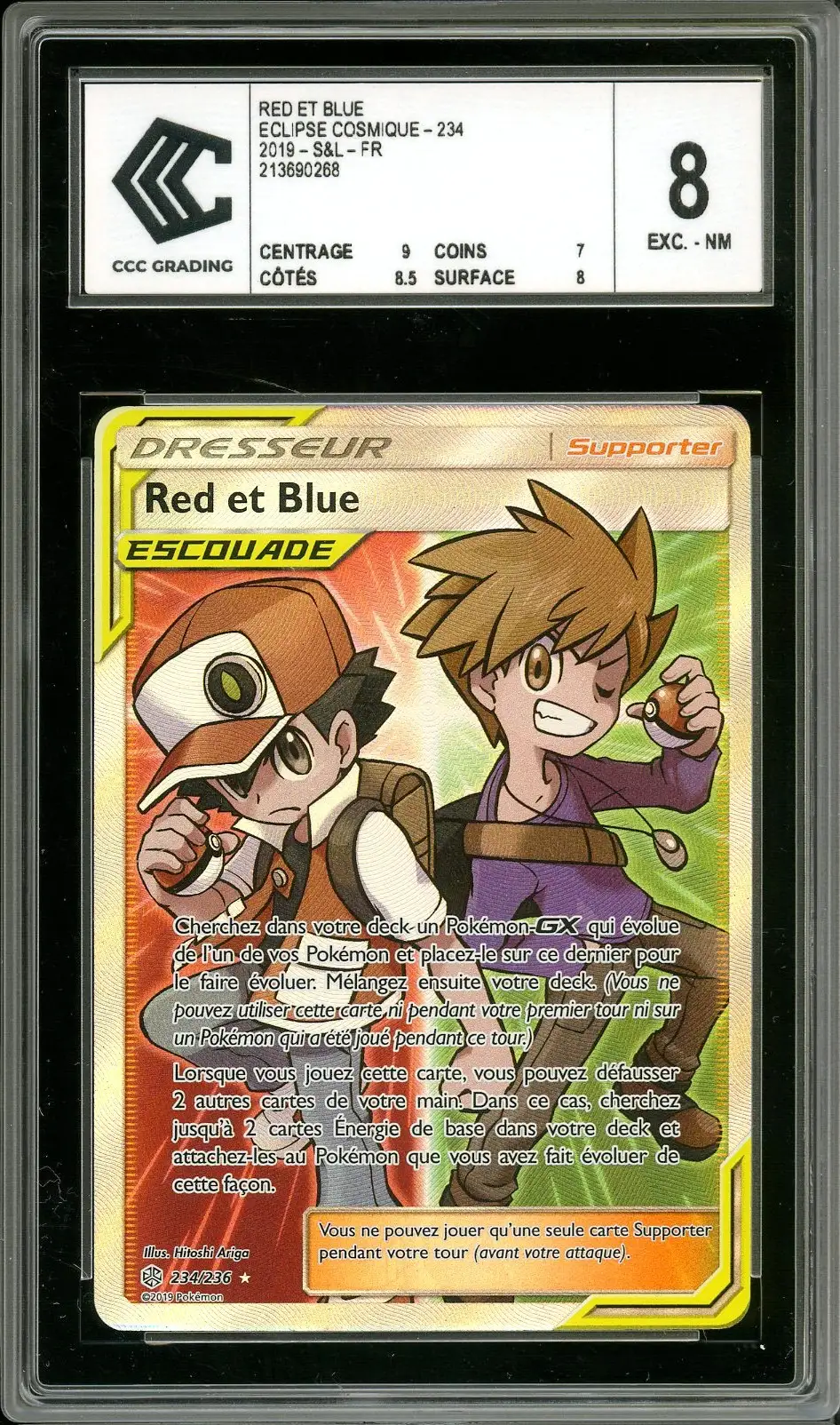 CCC 8 Red et Blue