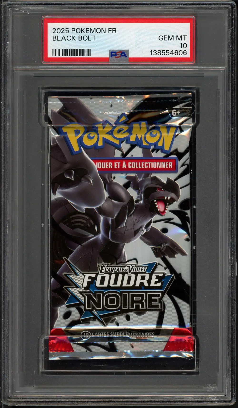 PSA 10 Booster EV10.5 Foudre Noire