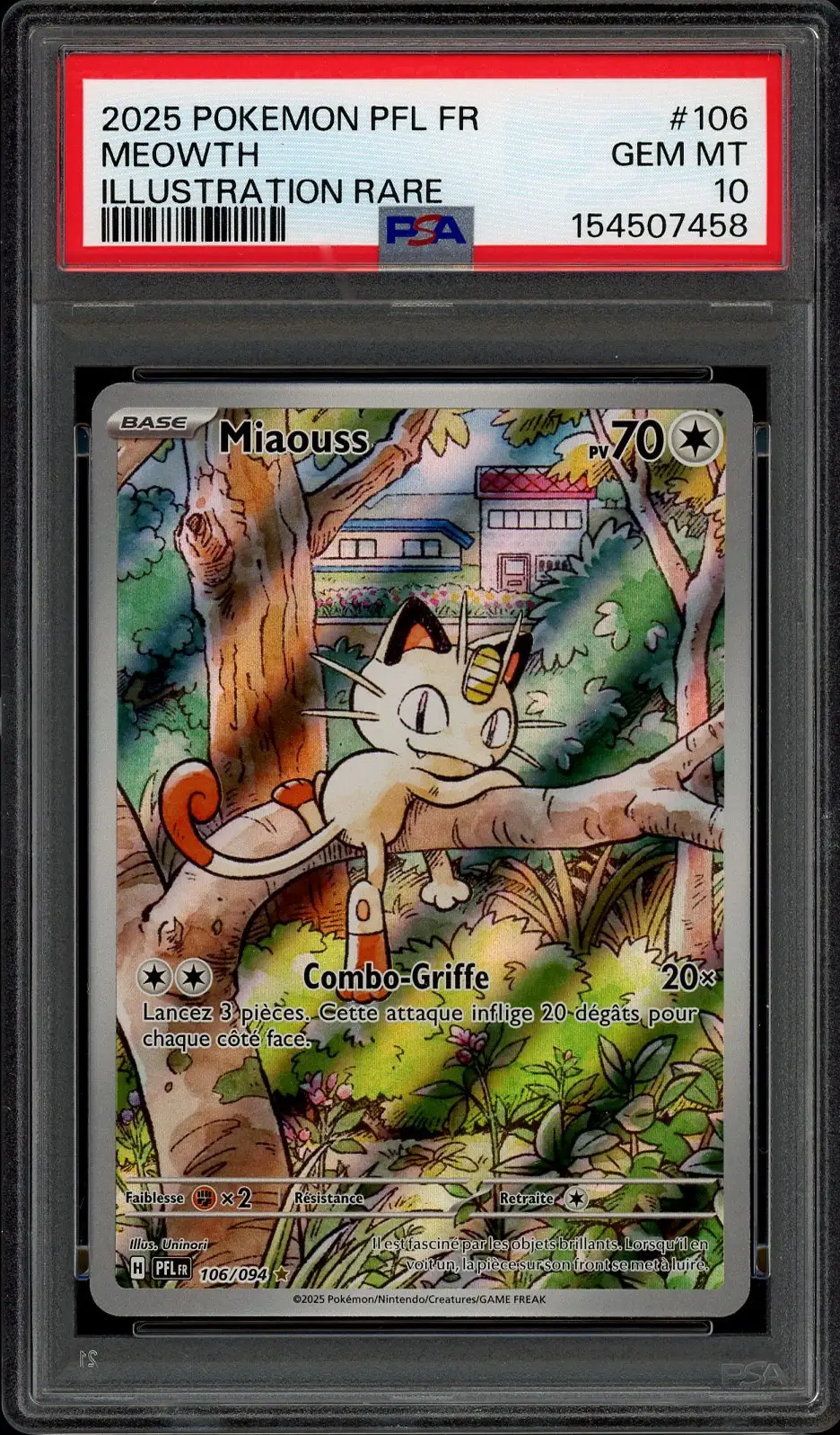 PSA 10 Miaouss
