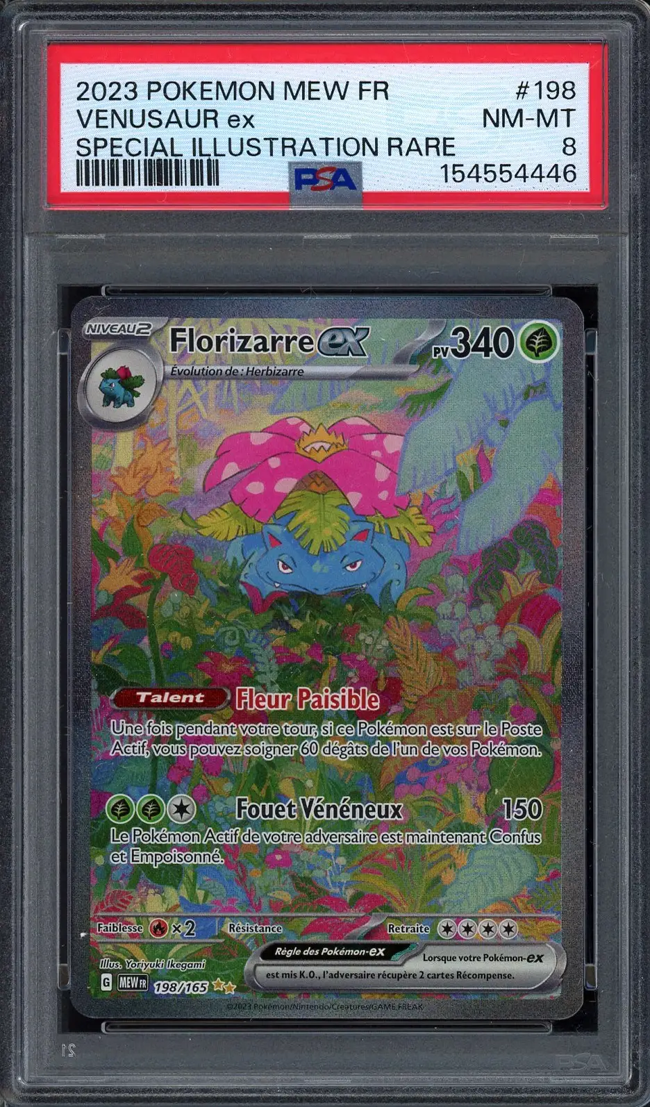 PSA 8 Florizarre Ex