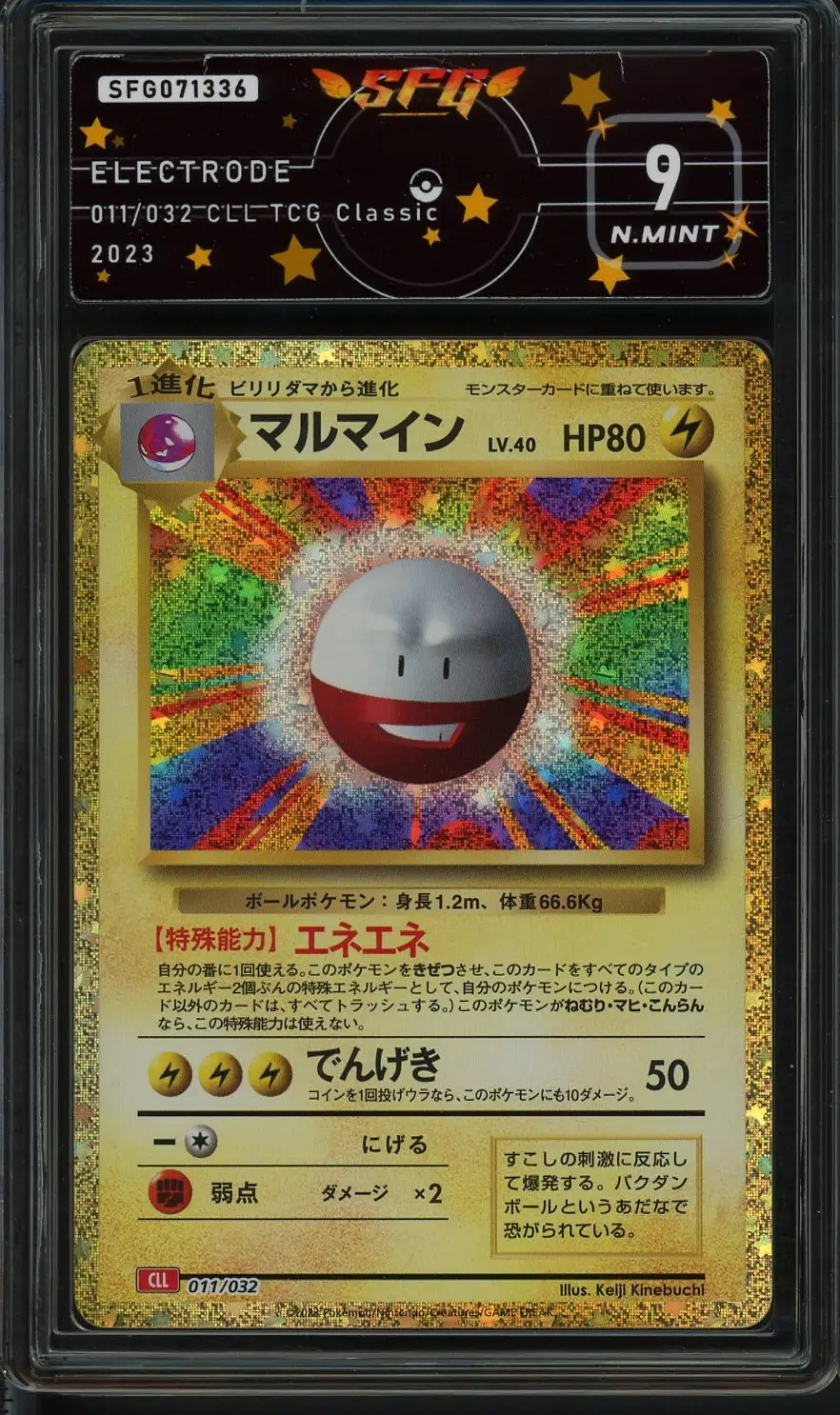 SFG 9 Electrode