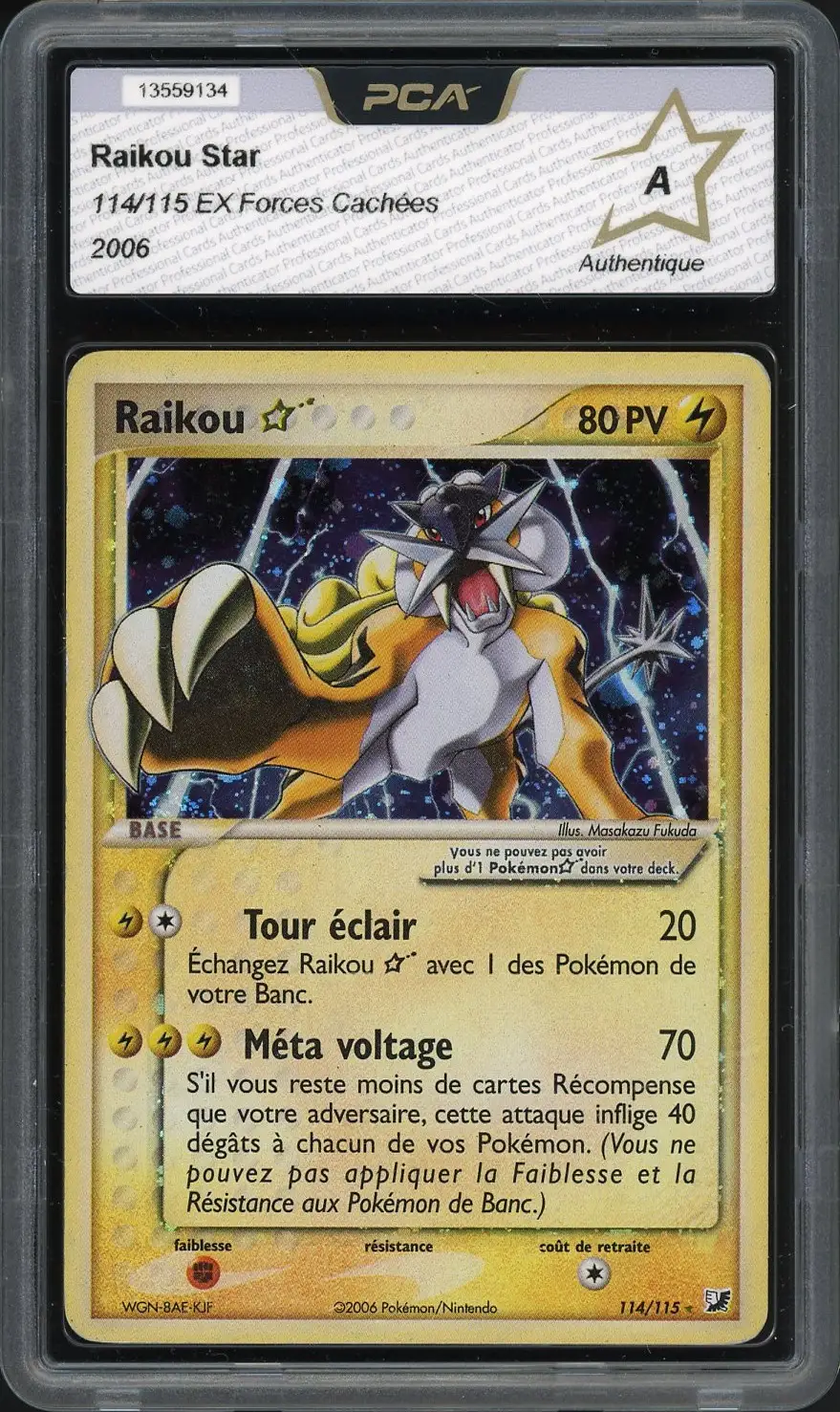 PCA A Raikou Gold Star