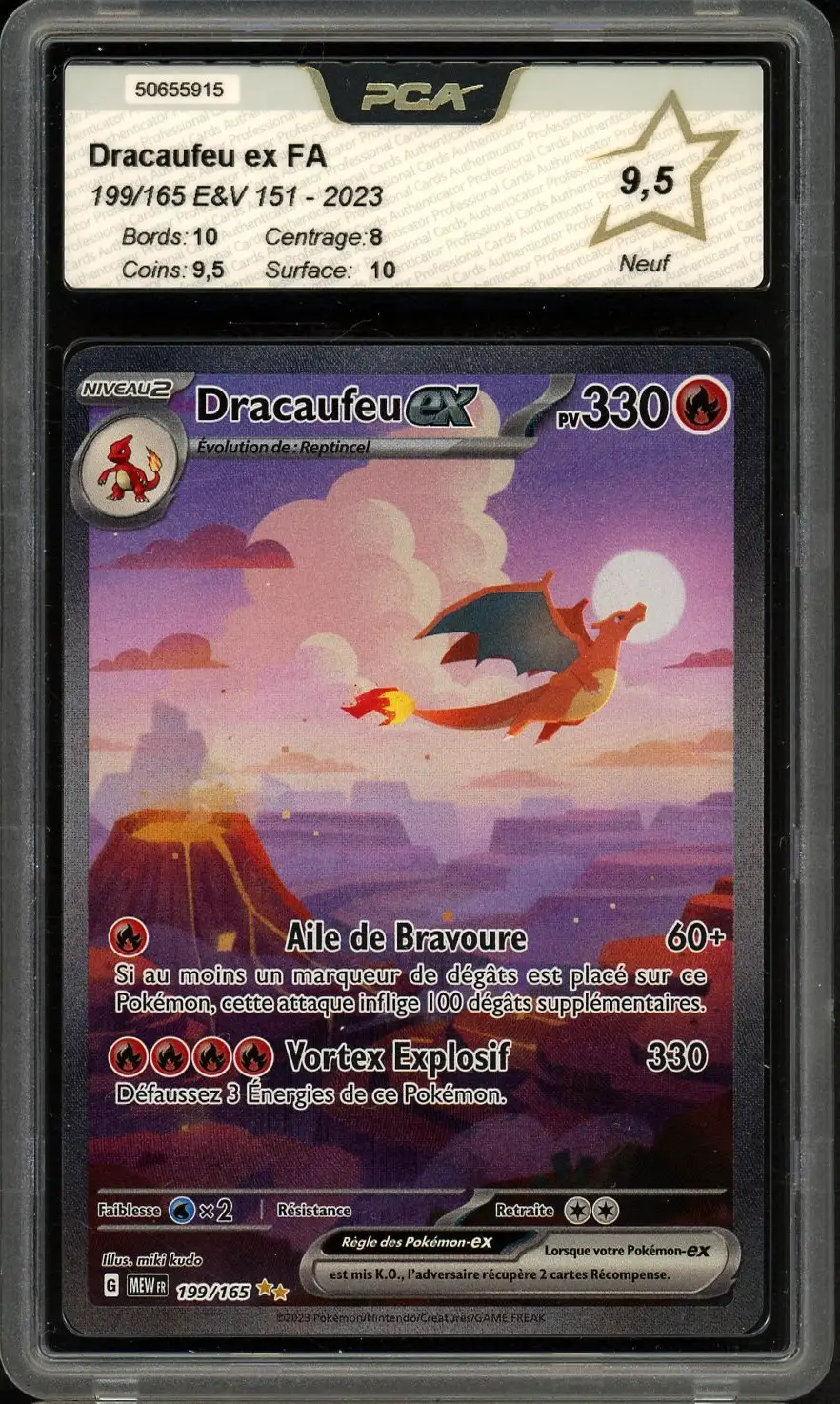 PCA 9.5 Dracaufeu Ex