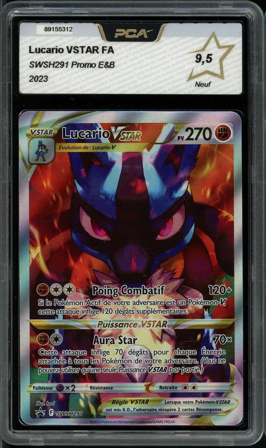 PCA 9.5 Lucario VStar