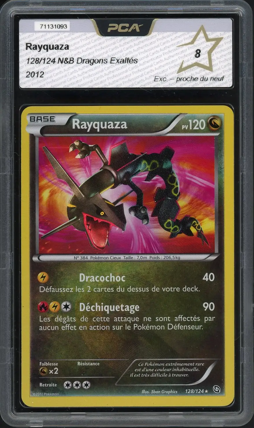 PCA 8 Rayquaza Holo