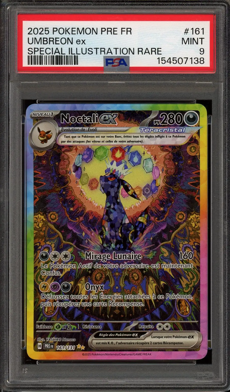 PSA 9 Noctali Ex