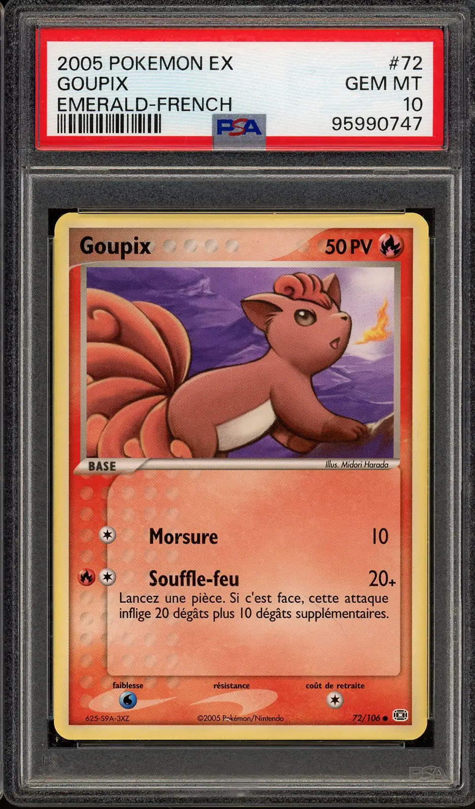 PSA 10 Goupix