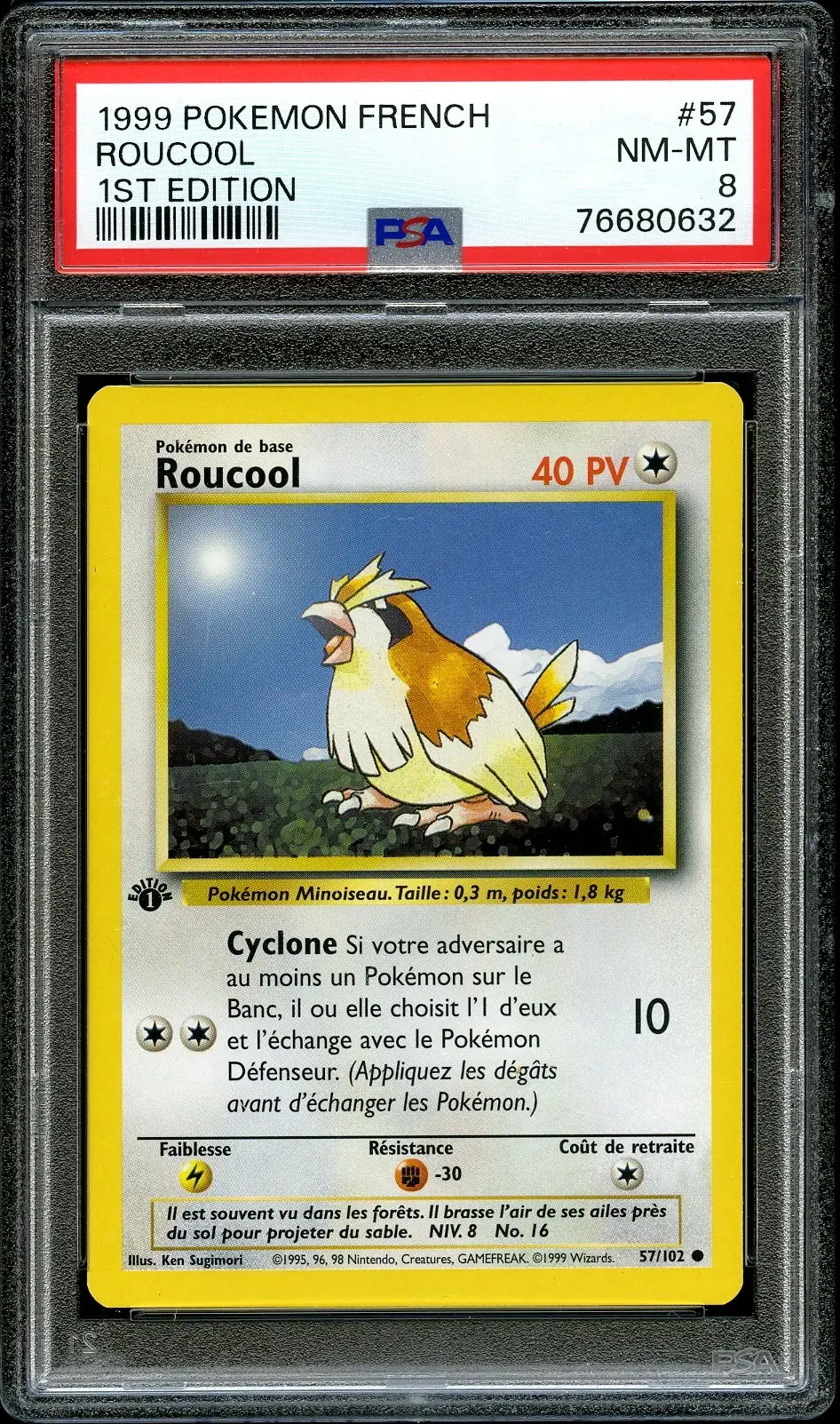 PSA 8 Roucool