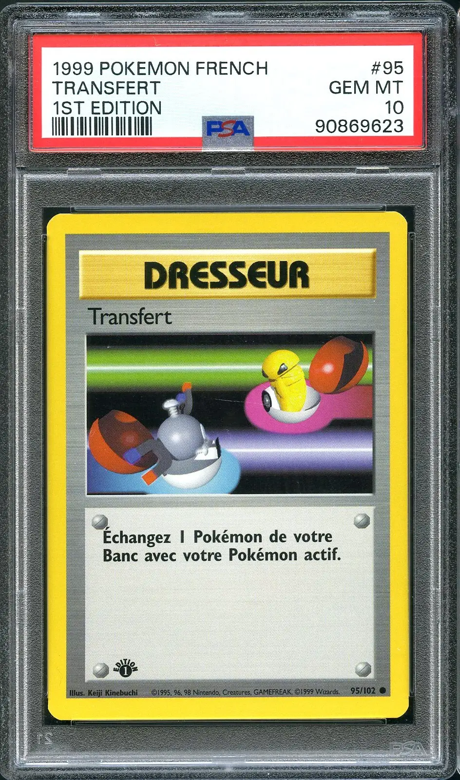 PSA 10 Transfert