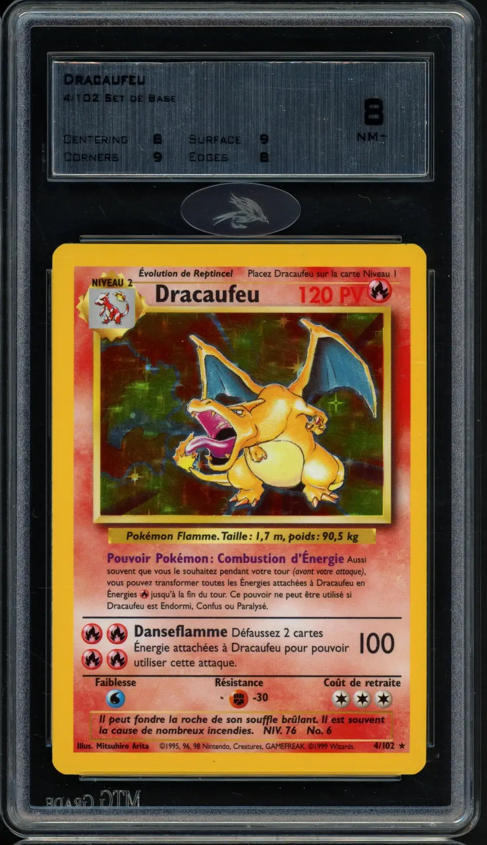 MTG 8 Dracaufeu Holo