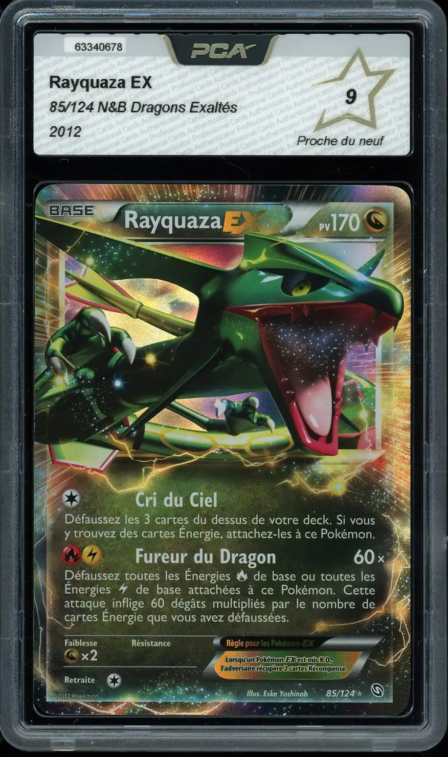PCA 9 Rayquaza Ex