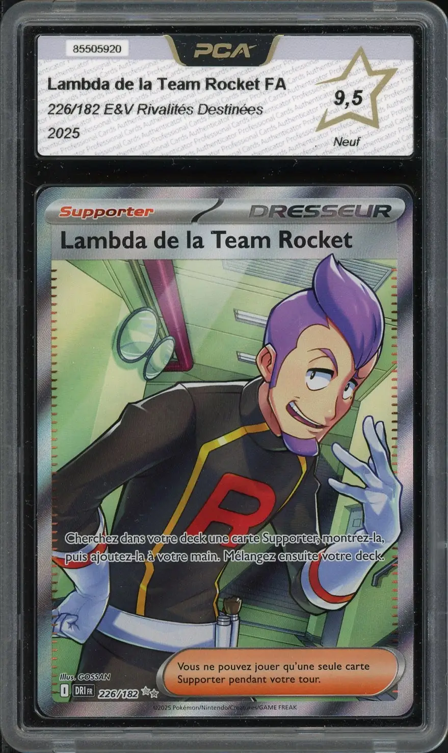 PCA 9.5 Lambda de la Team Rocket