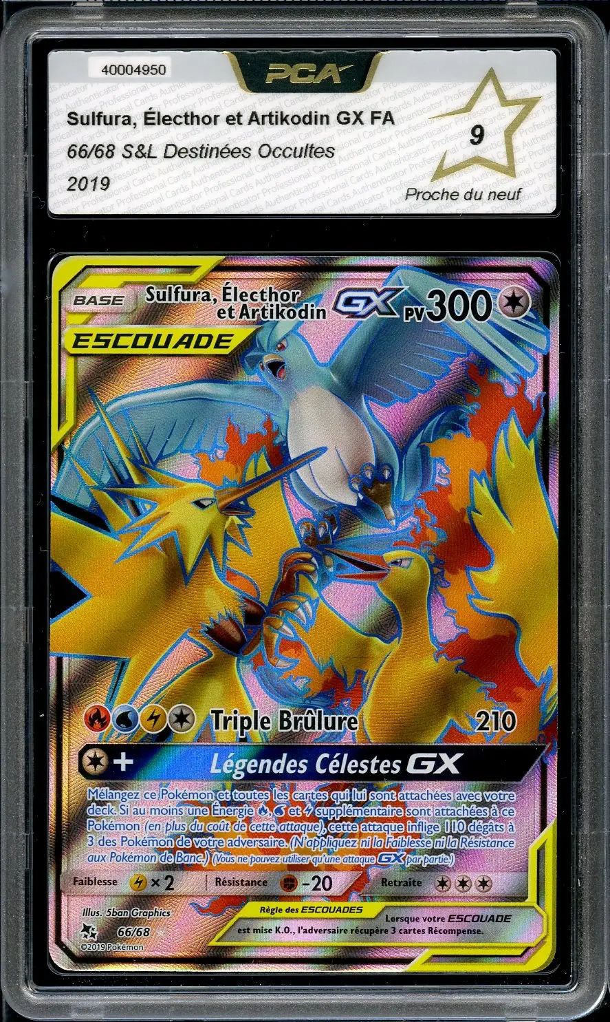 PCA 9 Sulfura, Électhor et Artikodin Gx