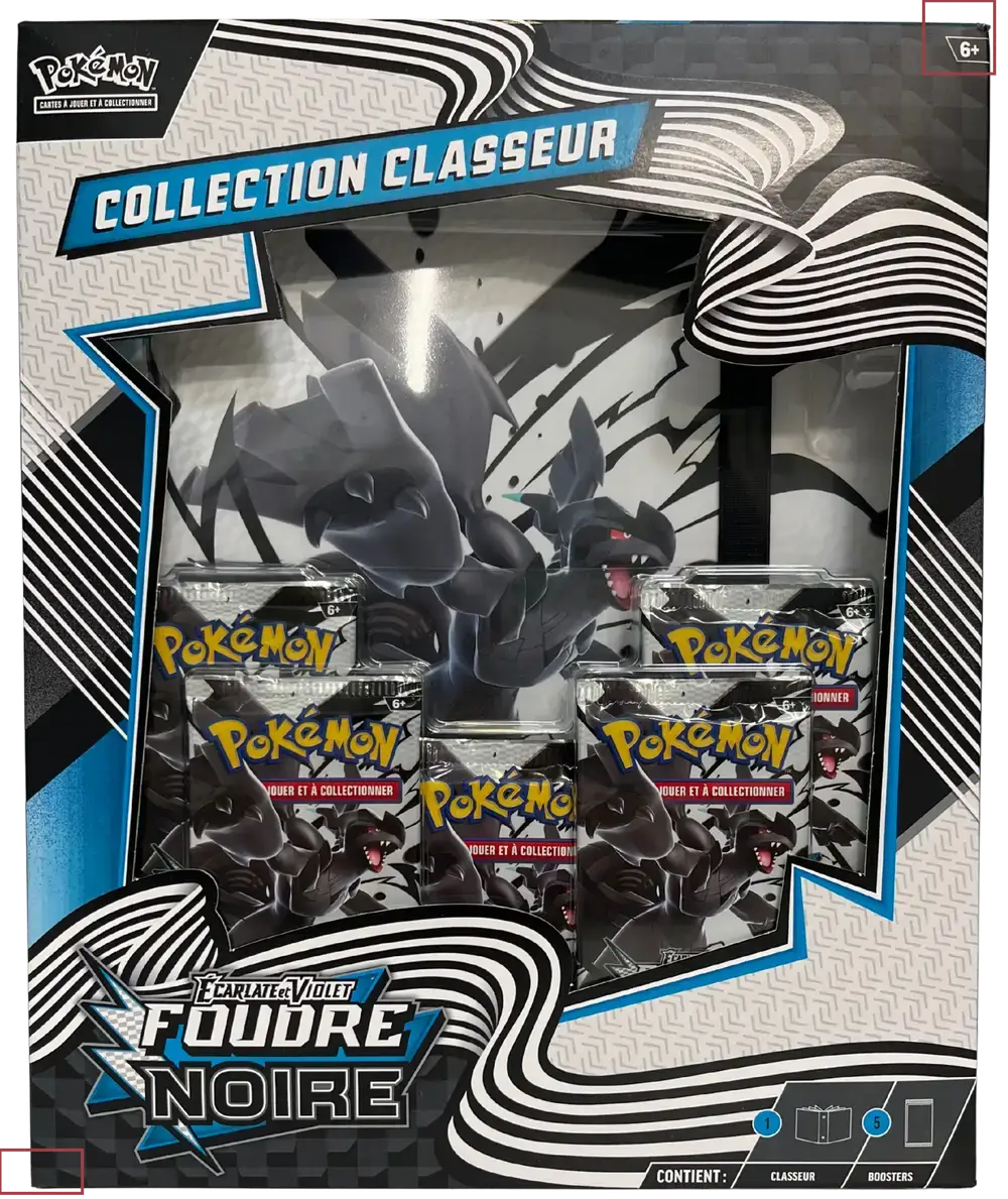 Coffret Collection Classeur EV10.5 Foudre Noire