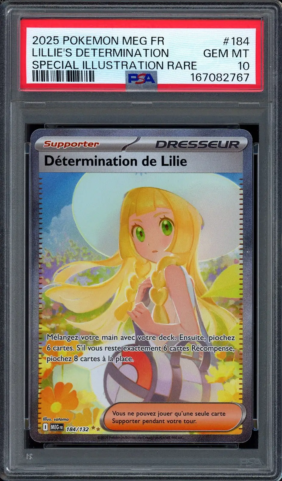 PSA 10 Détermination de Lilie