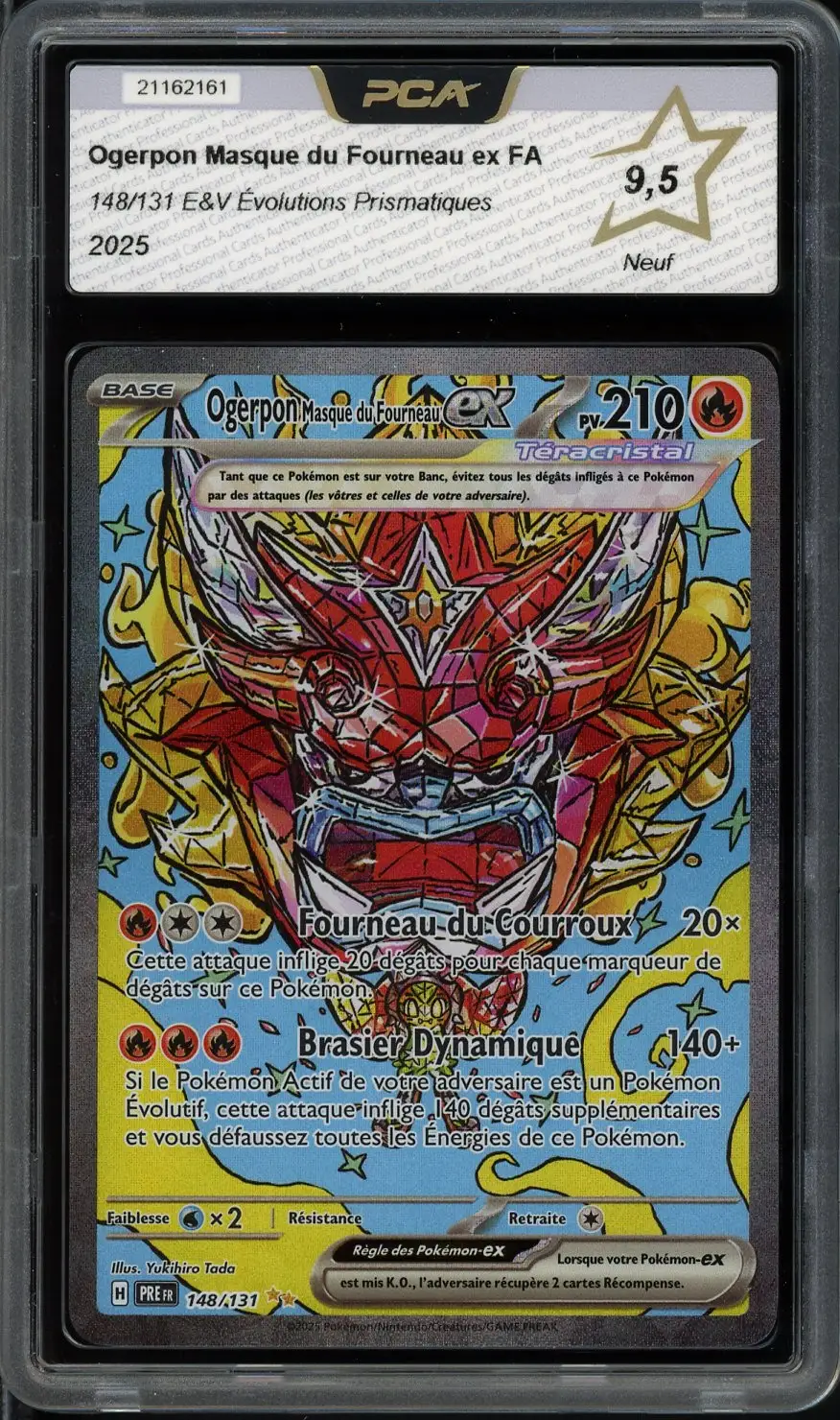 PCA 9.5 Ogerpon Masque du Fourneau Ex