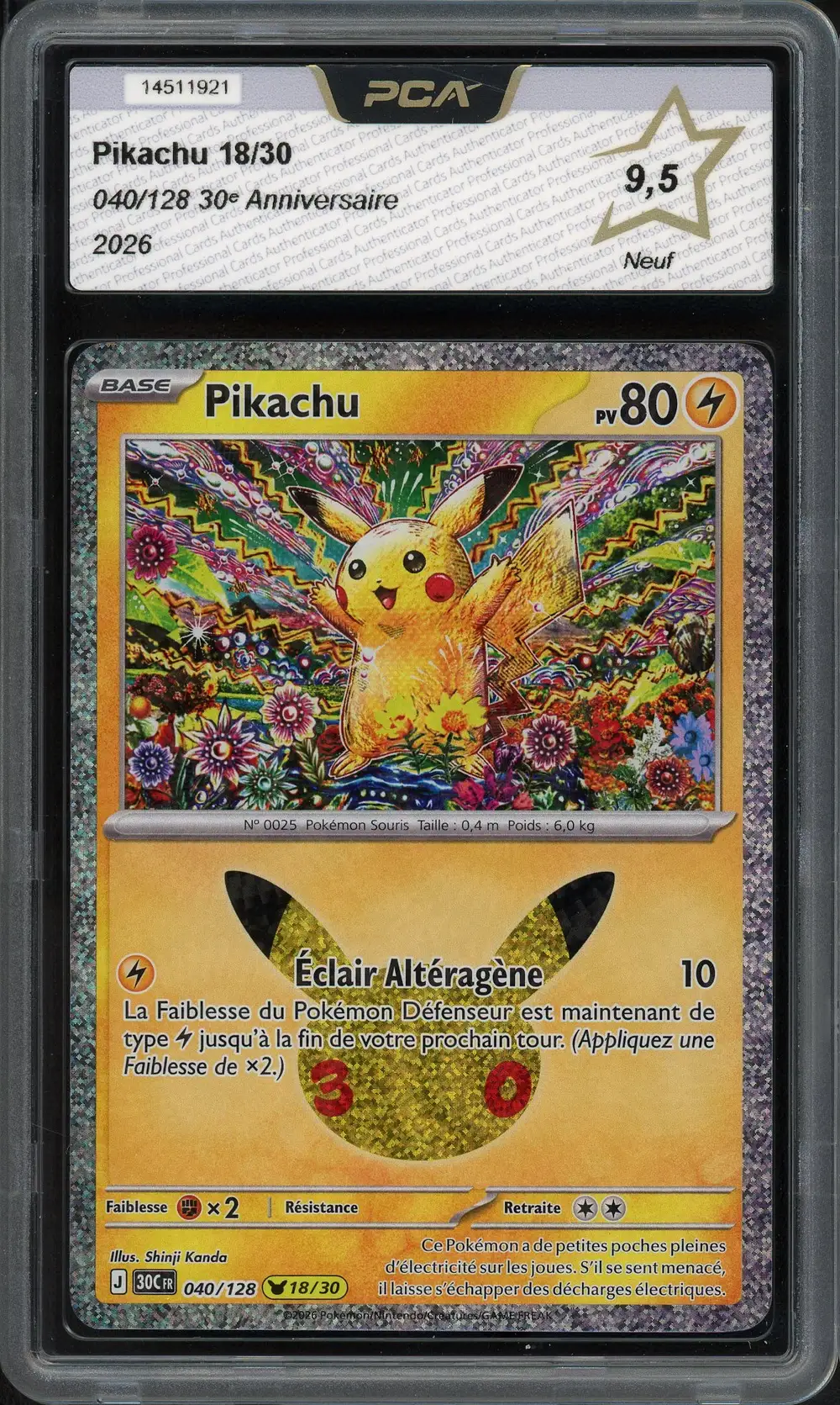 PCA 9.5 Pikachu