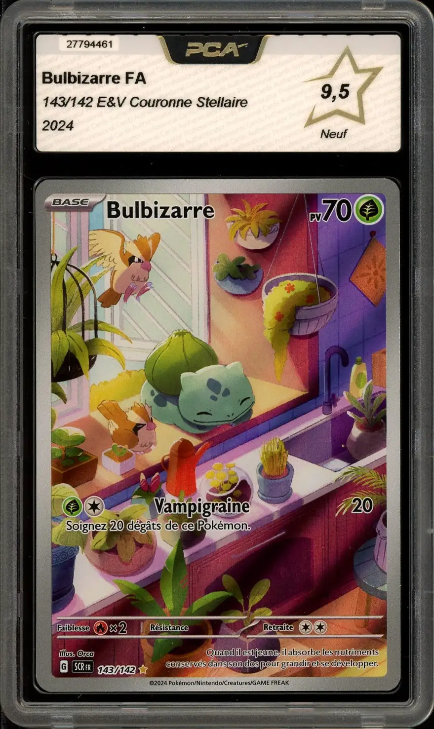 PCA 9.5 Bulbizarre