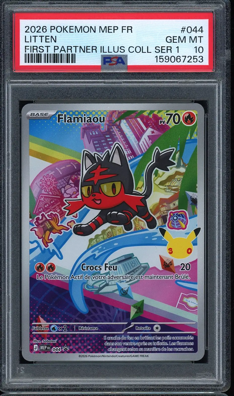 PSA 10 Flamiaou