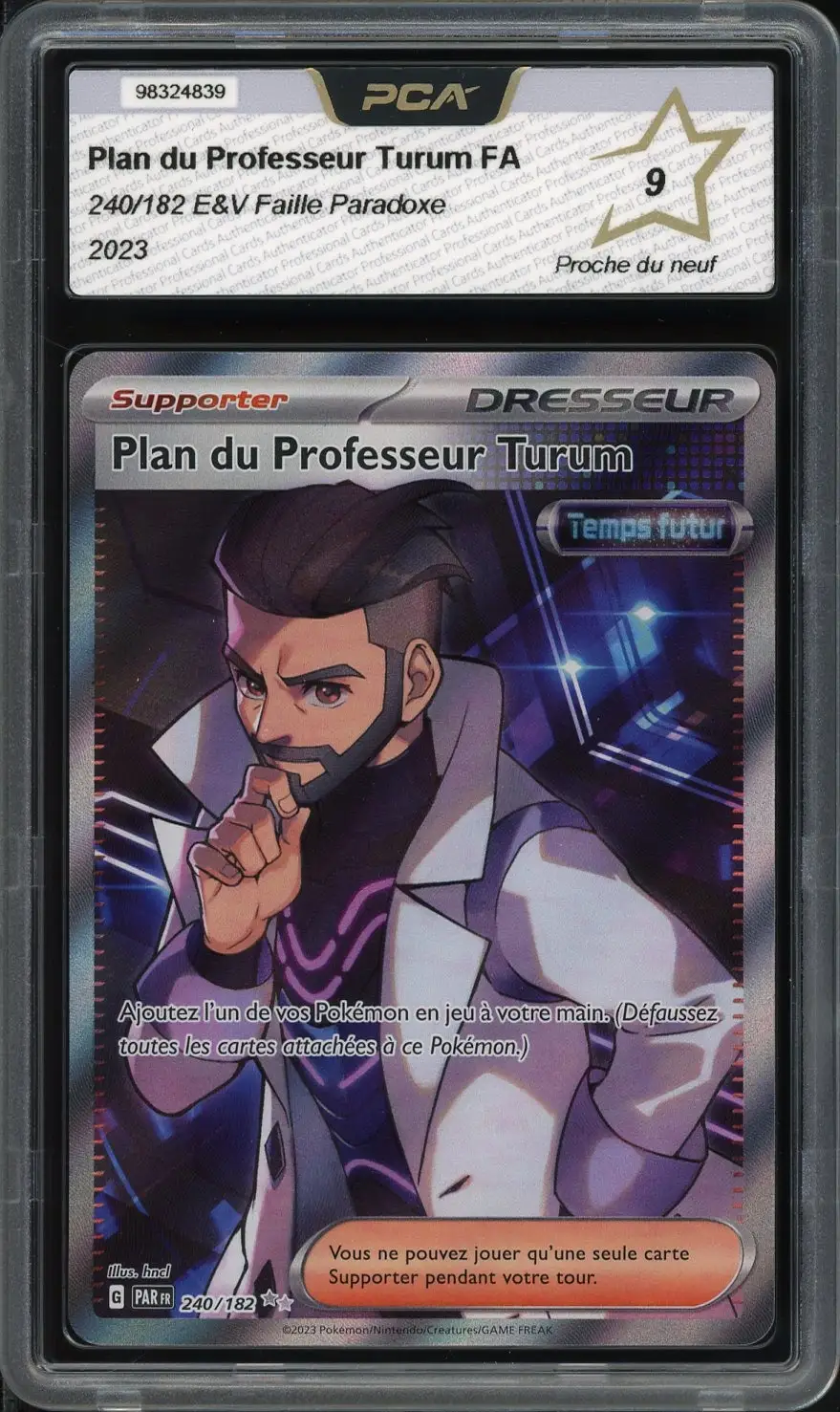 PCA 9 Plan du Professeur Turum